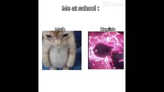 ​Me in school: Math 🐱 vs English 🔮​ | গণিত বনাম ইংরেজি ক্লাসে আমি! 😭🔥