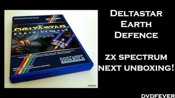 DeltaStar Earth Defence - ZX Spectrum Next game unboxing!