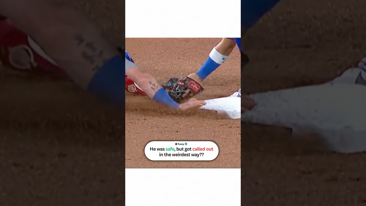 safe, but called OUT?