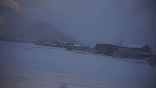 1090206前往大阪途中雪景1