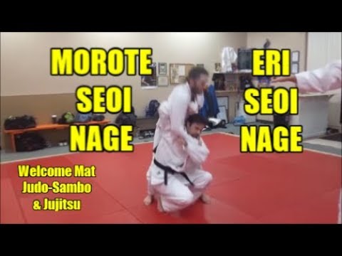 MOROTE SEOI NAGE AND ERI SEOI NAGE