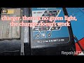 makita charger there is no green light, the charger doesn't work