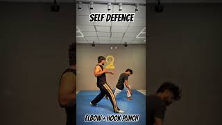 Combo Elbow & Kick Tutorial _ Self-Defence Skills and Movement Practice💥⚡️#combokick #elbow #uk