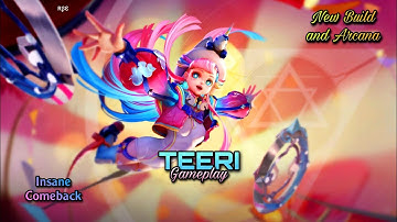 Teeri Insane Comeback Gameplay | Ft. Rigel Demetrix | New Build & Arcana | AoV | CoT