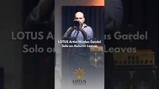 LOTUS Artist Nicolas Gardel Solo on Autumn Leaves #lotustrumpets #trumpet #mouthpiece #nicolasgardel