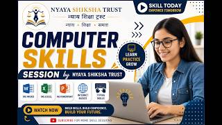 🚀 Computer Skills Session | Learn MS Word, Excel, PowerPoint & Internet Basics | FREE Training screenshot 2