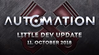 Little Dev Update: 11. October 2018 (R&D, Marketing)
