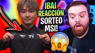 IBAI REACCIONA AL SORTEO DEL MSI! 😱 *QUIEN ES EL RIVAL DE T1?* | IBAI MSI DRAW SHOW BRACKET