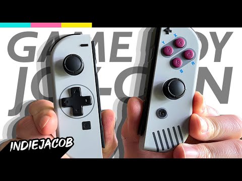 Fã cria carcaça inspirada no Game Boy clássico para Joy-Cons