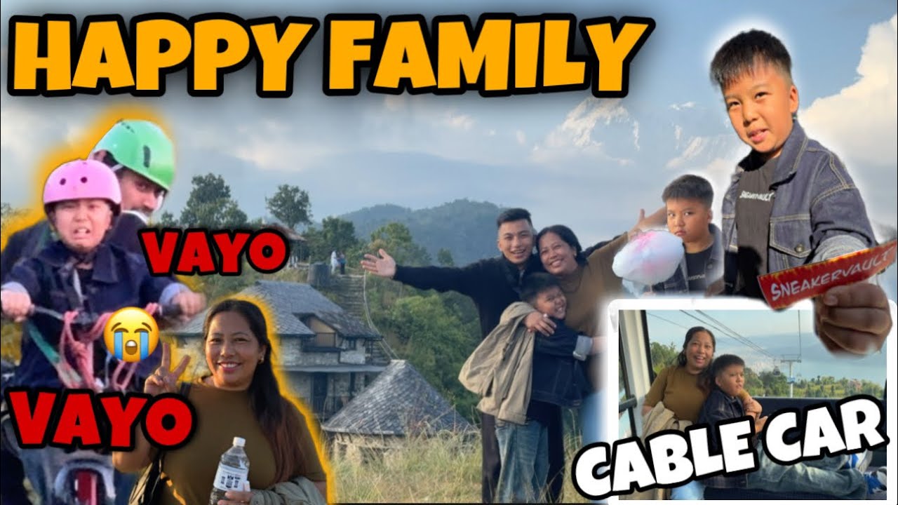 FIRST TIME CABLE CAR 🚠 MA  || VAI ROYO CYCLE MA #adeep