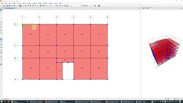 Phân tích kết cấu SAP2000 | Bài 6.2 | TÍNH ĐỒ ÁN BÊ TÔNG CỐT THÉP 2