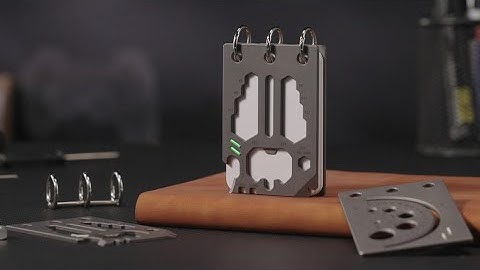 Now on Kickstarter: A New EDC Integration Of Function, Variety, And Portability