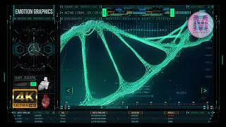 Sci-Fi Futuristic DNA Medical Screen
