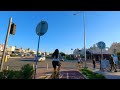 Entering Paphos via Bike Path [4k] – January 2022