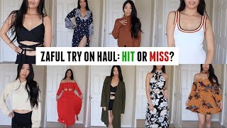 Zaful Clothing Try On Haul - HIT or MISS?!