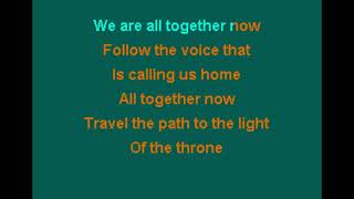 The Brave - All Together Now Karaoke