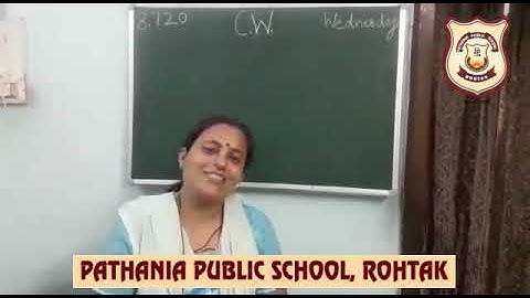 Pathania World Campus,Computer  class-1