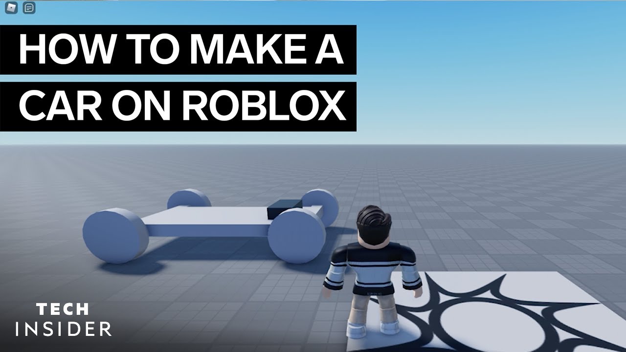 How To Make A Car In Roblox - YouTube