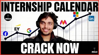 Internship Calendar 2026 | Best internship + Stipend✅ | Which company hires when | Nikansh