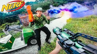 Real Life COD Warzone! NERF FIRST PERSON SHOOTER BATTLE ROYALE!