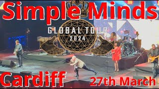 Simple Minds Global Tour Full 2024 Live in Cardiff 27 03 24