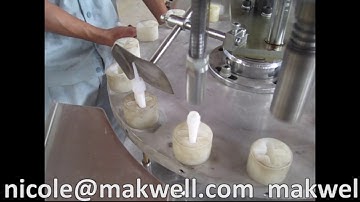 Semi automatic super glue filling and capping machine