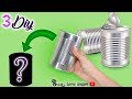 3 Ideas fáciles para decorar y reutilizar Latas / reciclaje Creativo