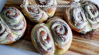 CC] 더럽게 먹어야🙄❓ 진짜 맛있는 크림치즈 시나몬롤 만들기 ; Cream Cheese Cinnamon Roll Recipe | SweetMiMy