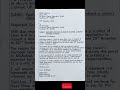 Formal Letter Writing|Application for leave of absence to attend a cousin'smarriage ceremony
