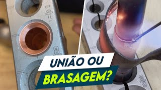 Qual o mais seguro? usar união ou fazer Brasagem?🤔🤯