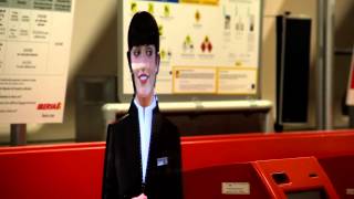 Azafata Virtual para Iberia en la T4