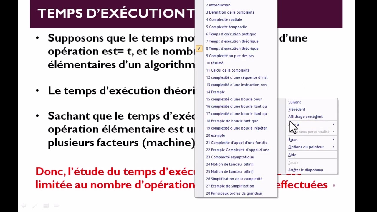 #1: Cours Complexité (partie 1)
