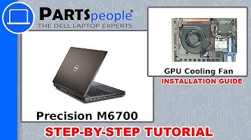 Dell Precision M6700 (P22F001) GPU Cooling Fan How-To Video Tutorial