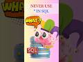 Why You Shouldn’t Use * in SQL SELECT Queries | SQL Best Practices #theparthee #sql