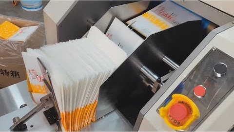 Oyang B220 Food Paper Bag Making Machine 170pcs/min stable running in China customer’s factory