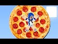 MINECRAFT VIROU UMA DELICIOSA PIZZA!