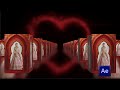 Cheaphacks  3d wedding couple hallway in after effects using element 3d  by musicom vjavesh