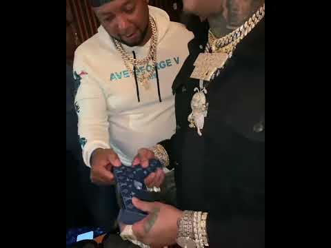Yella Beezy Gets Gifted A Louis Vuitton Glock For His 28th Birthday 