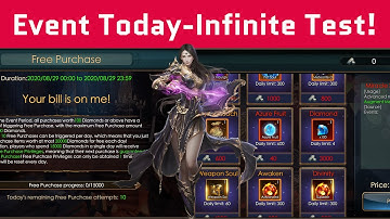Free Purchase - Event Tomorrow & Rewards - Testing Infinite Emblems - Legacy Of Discord - Apollyon
