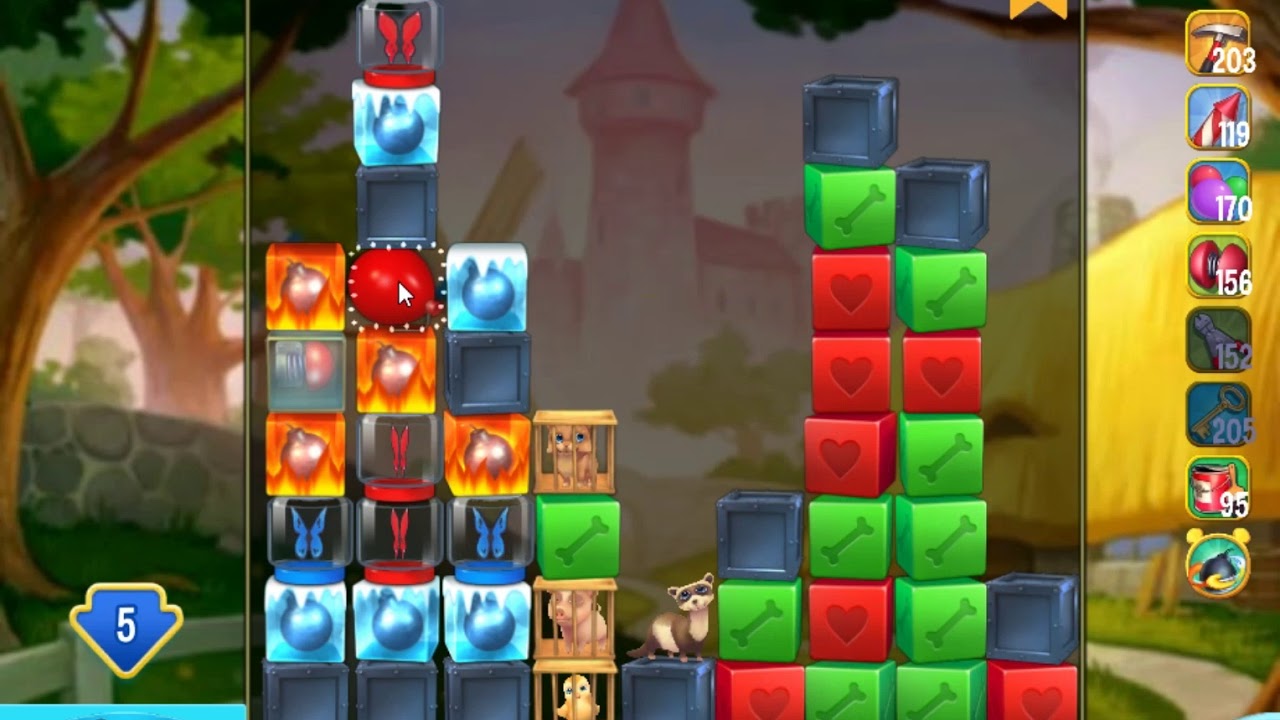 Pet Rescue Saga level 3156 no boosters ►TOBIAS DEAMON◄