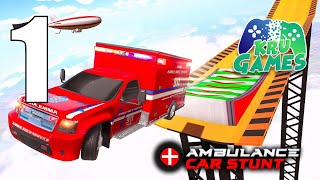 Ambulance Car Stunt: Mega Ramp Stunt Car Games Gameplay Walkthrough #1 (Android, IOS) screenshot 4