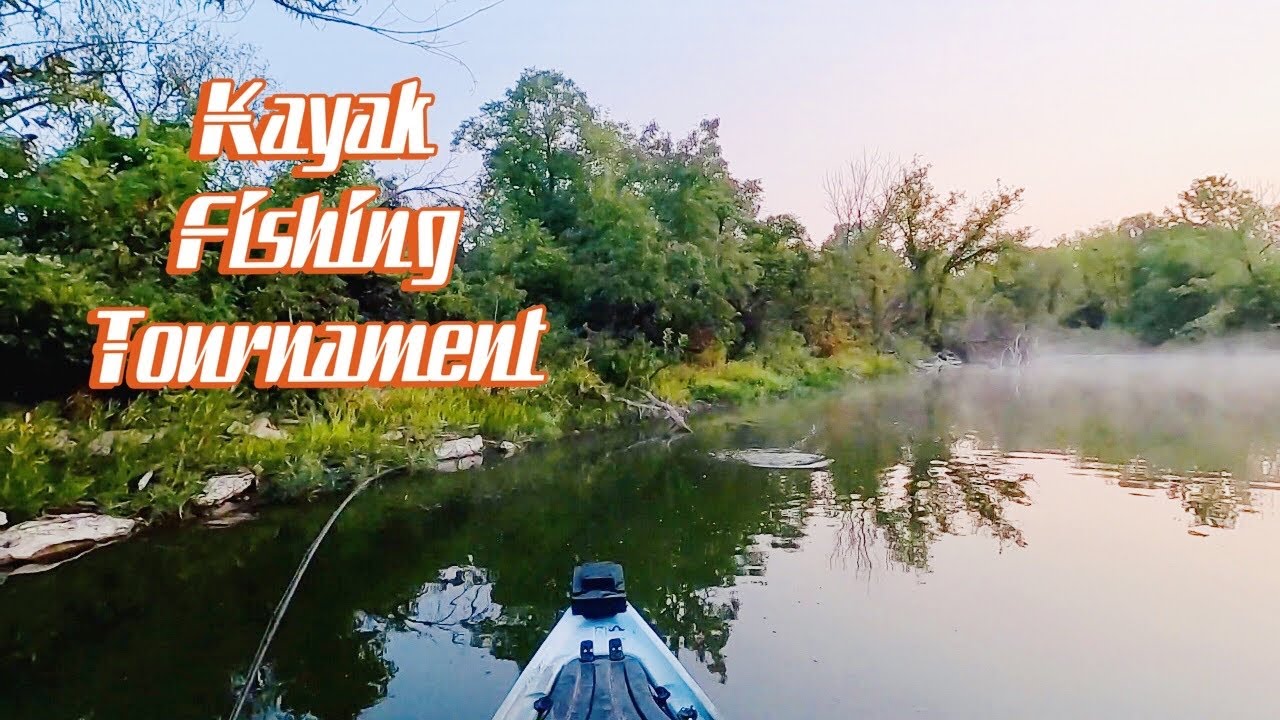Kayak Fishing Tournament Wilson State Fishing Lake Kansas YouTube