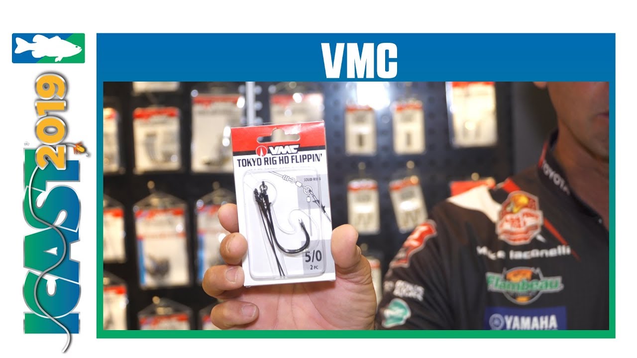 VMC Tokyo Rig Heavy Duty Worm & Flippin Hooks with Mike Iaconelli