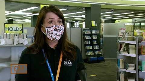 Mesa Library Reopens