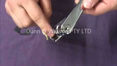 D&W - Rear Fixing L Handle