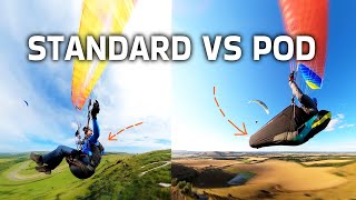 STANDARD vs POD Paragliding Harness