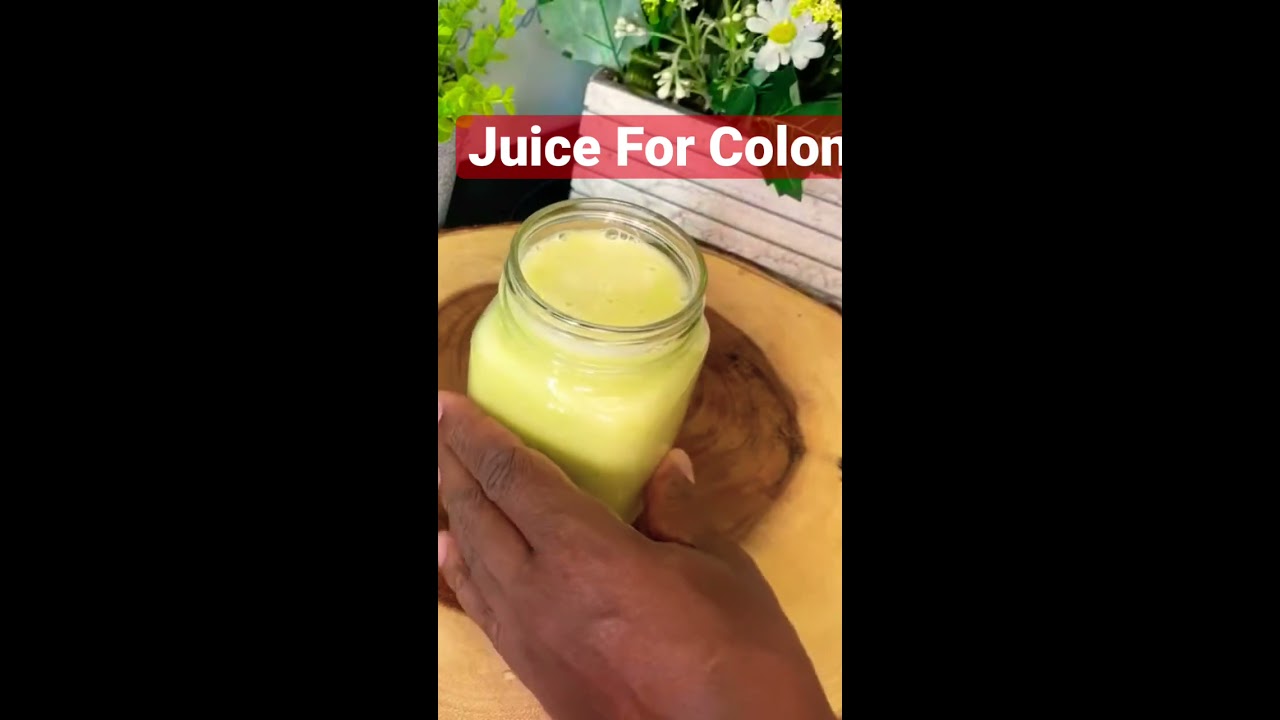 Juice For Colon Cleansing   Colitis and Constipated Remedies   Apple Ginger Lemon 