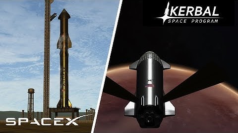 Starship: Mars Mission - KSP Cinematic