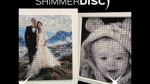 Shimmerdisc Photo Sequin Displays