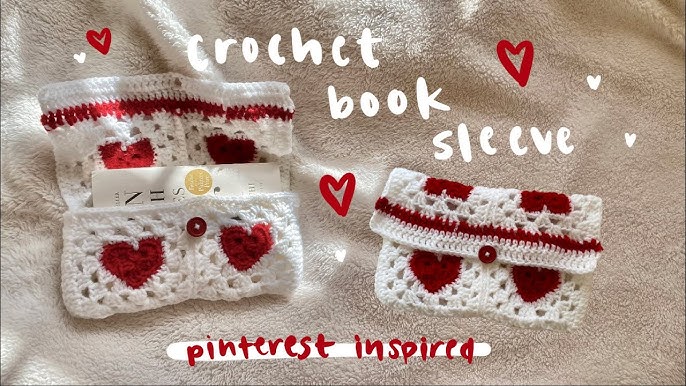 I definitely needed a crochet book sleeve in my life! #crochet #easycr, Crochet  Book Sleeve